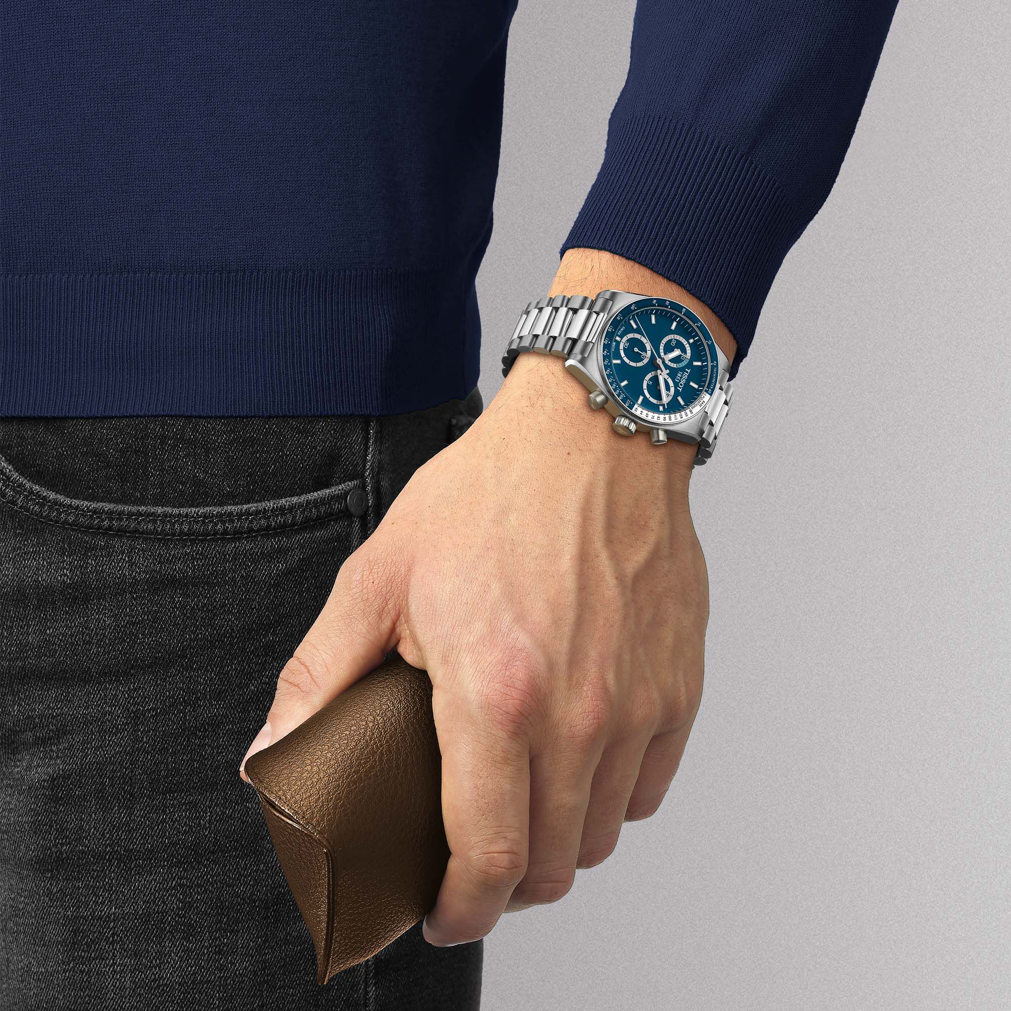 Tissot PR 516 Quartz Chronograph 40 mm Stainless Steel | Maison Birks